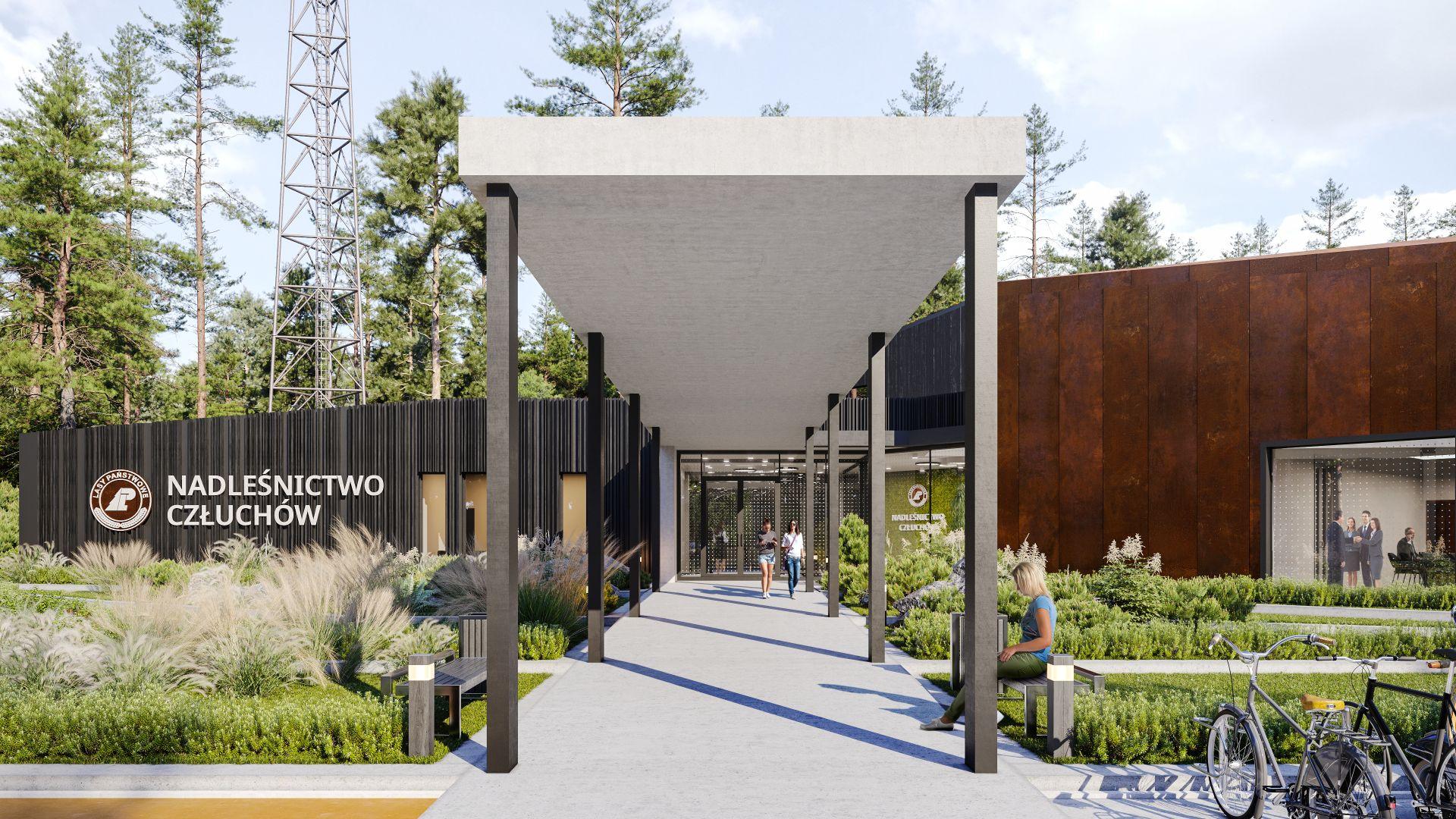 Nowa siedziba Nadleśnictwa Człuchów