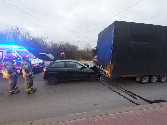 Wypadek na Ostrowieckiej 19.04.22