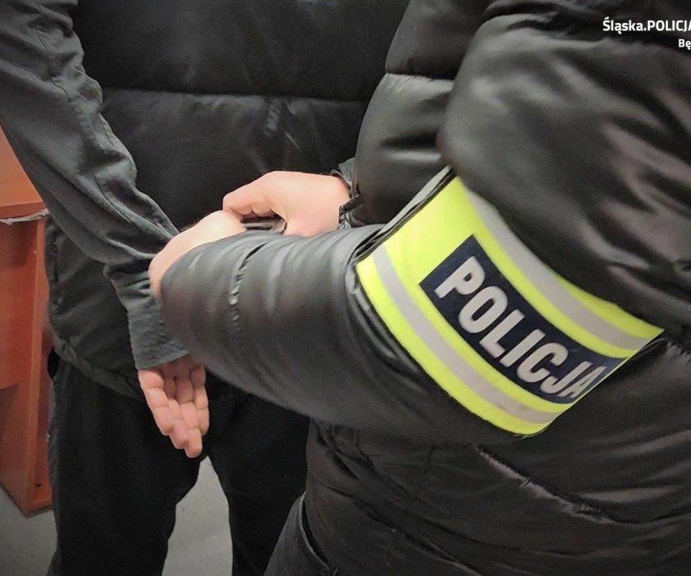 Areszt za kradzież rozbójniczą na terenie Będzina