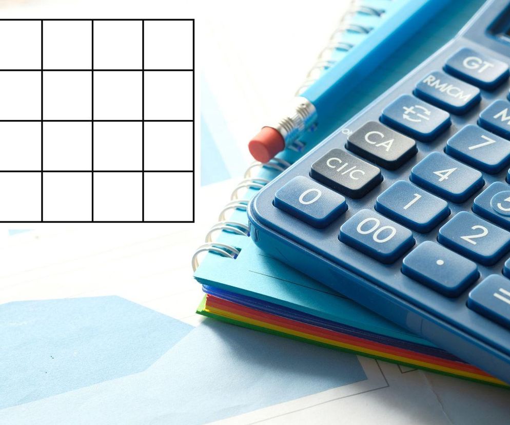 Ile jest kwadratów na obrazku? Matematyczna zagadka dla inteligentnych
