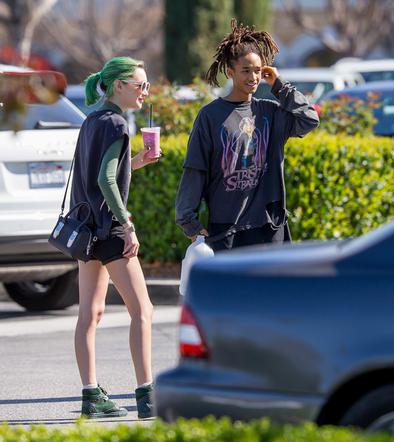 Jaden Smith i Sarah Snyder