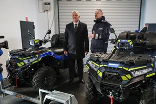 Nowe pojazdy na wyposażeniu policji na Podlasiu