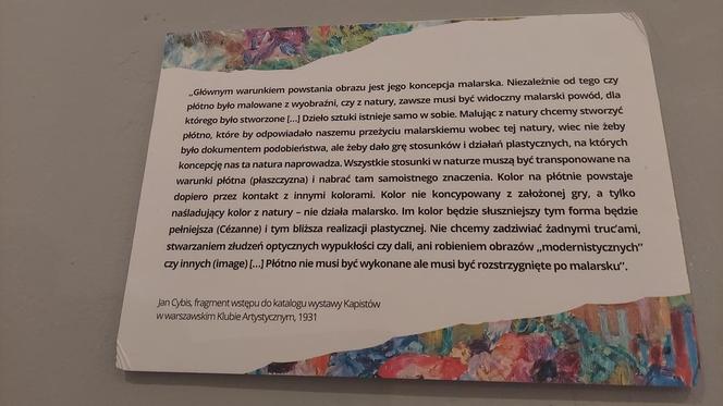 "Koloryści" w Muzeum Zamojskim