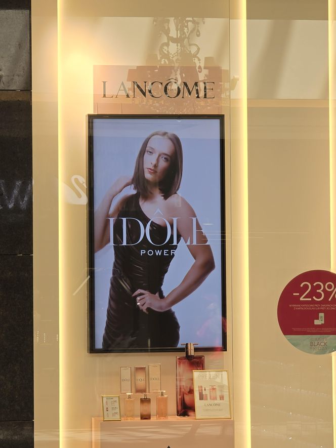 Iga Świątek, kampania reklamowa Lancome