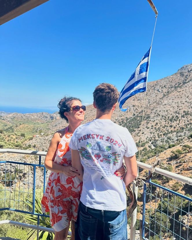 Kasia Cichopek na wakacjach w 2024 r.