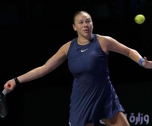 Iga Świątek - Amanda Anisimova. Spódniczki płatały figla zawodniczkom