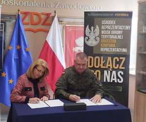 Żołnierze podzielą się swoją wiedzą i pasją.  Ośrodek Reprezentacyjny WOT podpisał umowę z Zakładem Doskonalanie Zawodowego