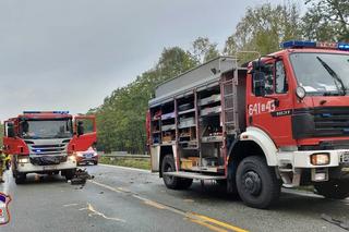 Wypadek na S1 pomiędzy Tychami i Mysłowicami