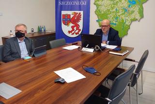 Spotkanie starosty z dyrektorami szkół 