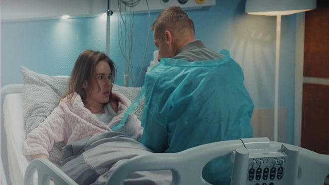 M jak miłość, odc. 1878. Franka (Dominika Kachlik), Paweł (Rafał Mroczek)