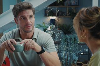 	M jak miłość odc. 1841. Marcin (Mikołaj Roznerski), Kama (Michalina Sosna)