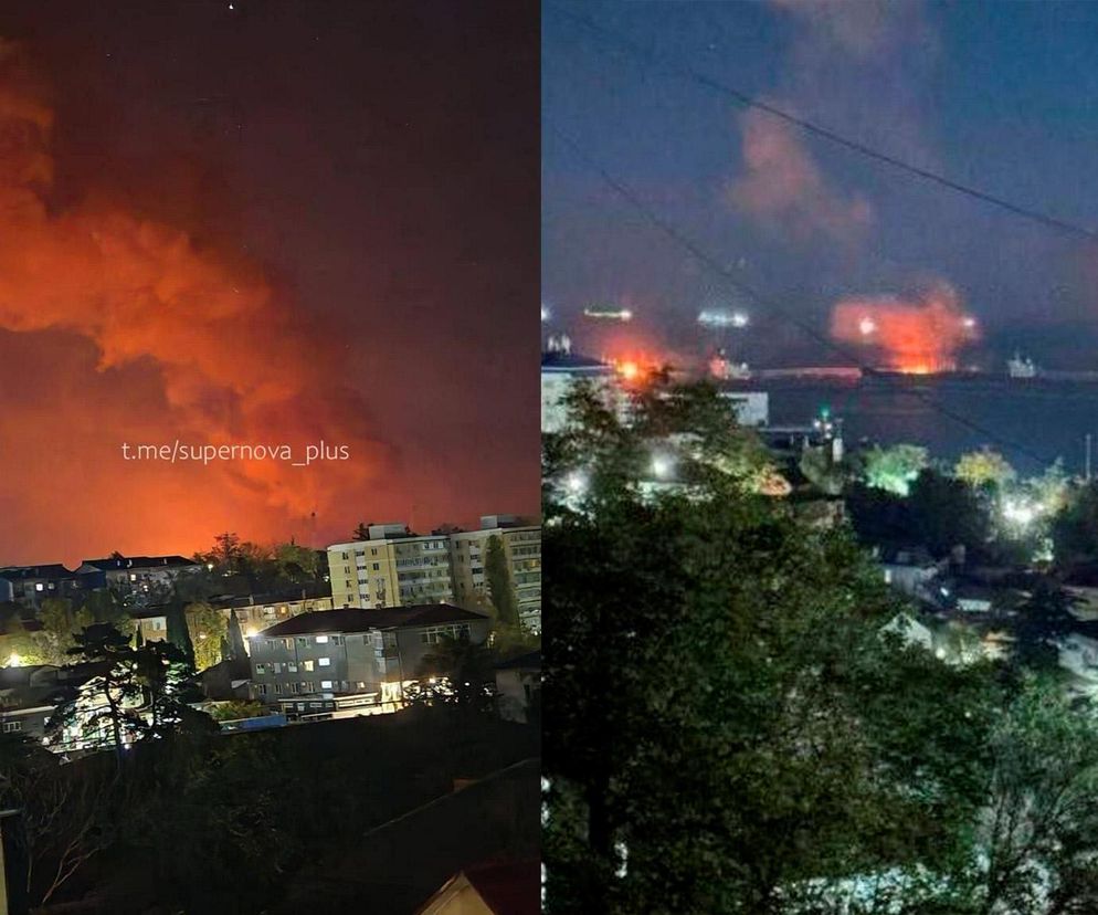 Atak na tankowiec Rosji w Tuapse