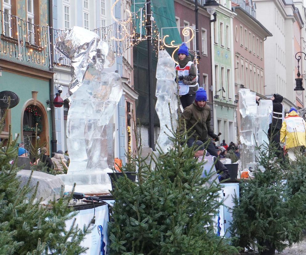 Na Starym Rynku odbył się Poznań Ice Festival [ZDJĘCIA]