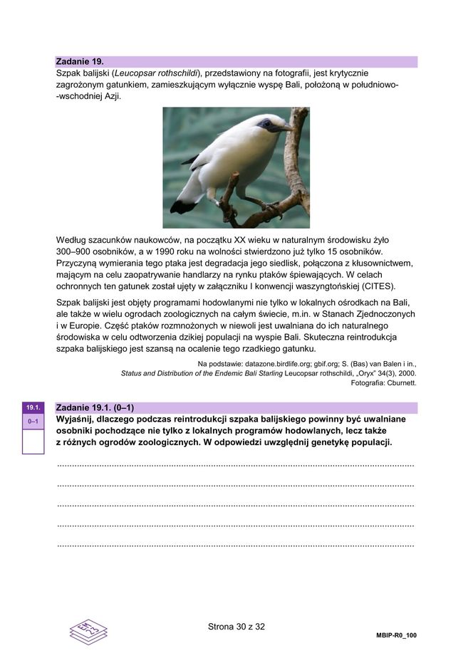 Matura 2025 - biologia