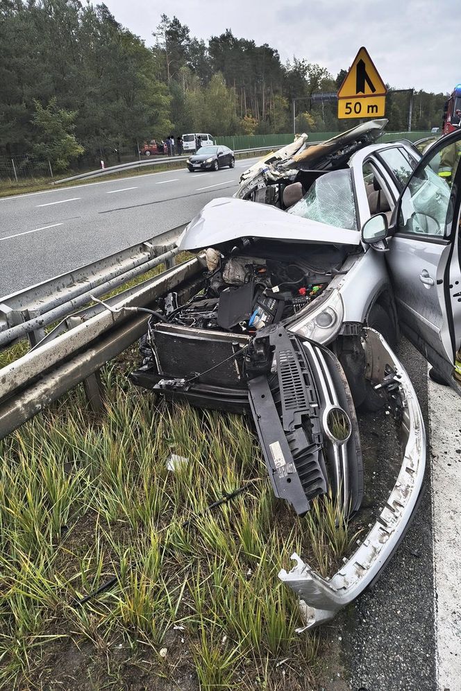 Wypadek w Białobrzegach