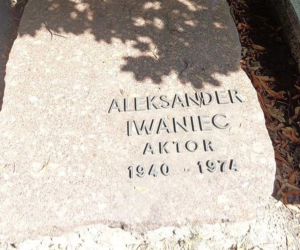 Aleksander Iwaniec i jego grób na Powązkach Wojskowych
