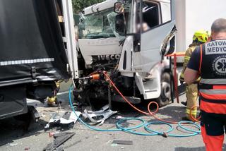 Wypadek na autostradzie A4. Zginął kierowca