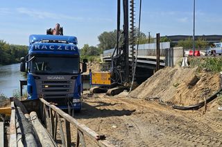 Budowa nowego mostu w Warszawie (sierpień 2025)