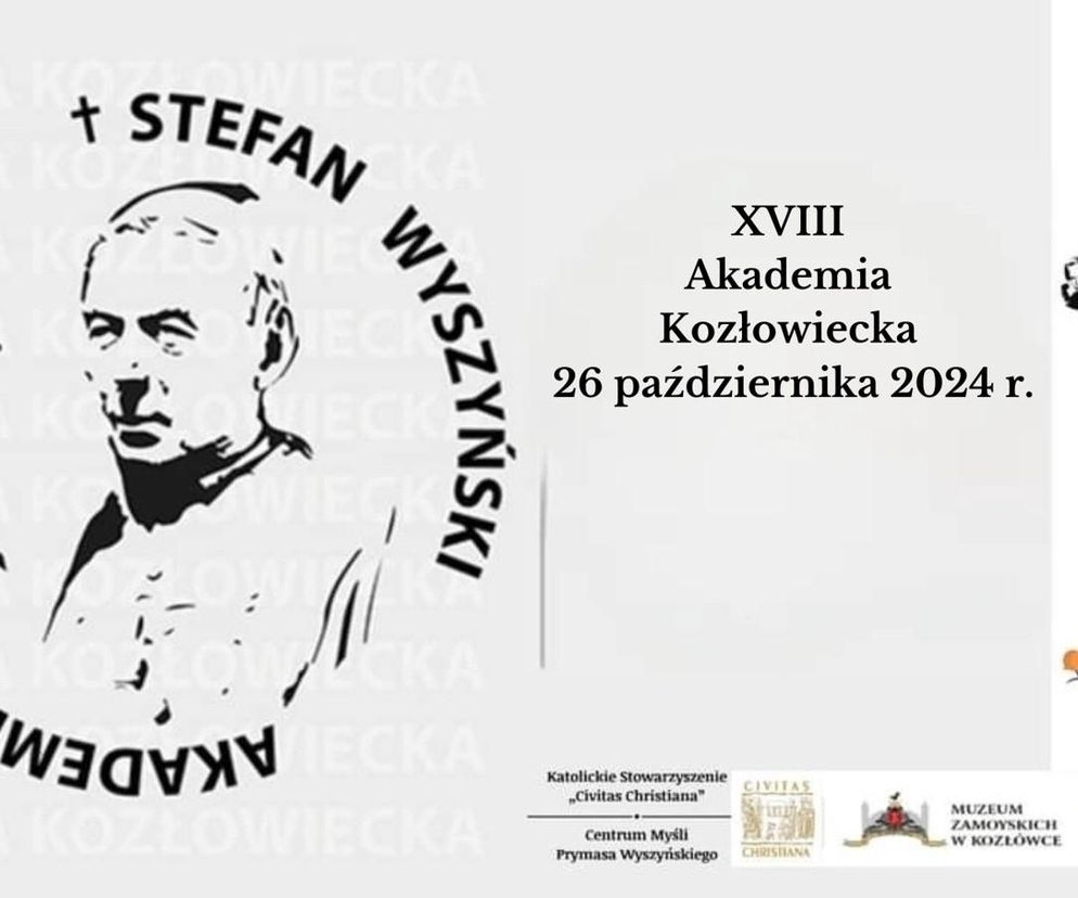 Akademia Kozłowiecka w Muzeum Zamoyskich - plakat