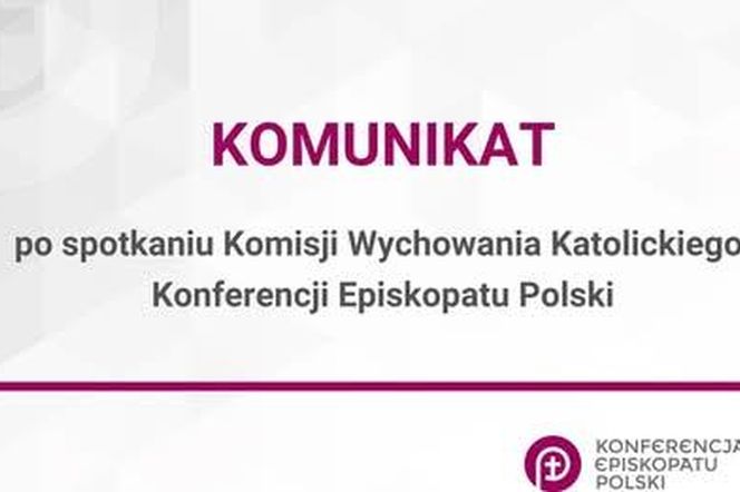 Komunikat po spotkaniu Komisji Wychowania Katolickiego KEP