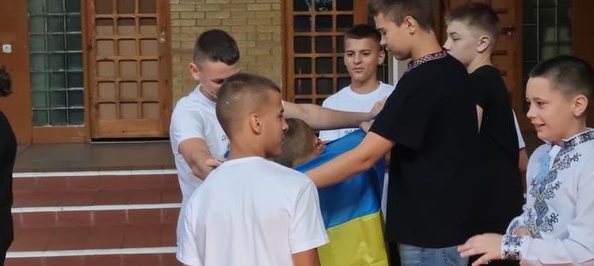 Dzieci z Ukrainy odpoczywają w Koszalinie.