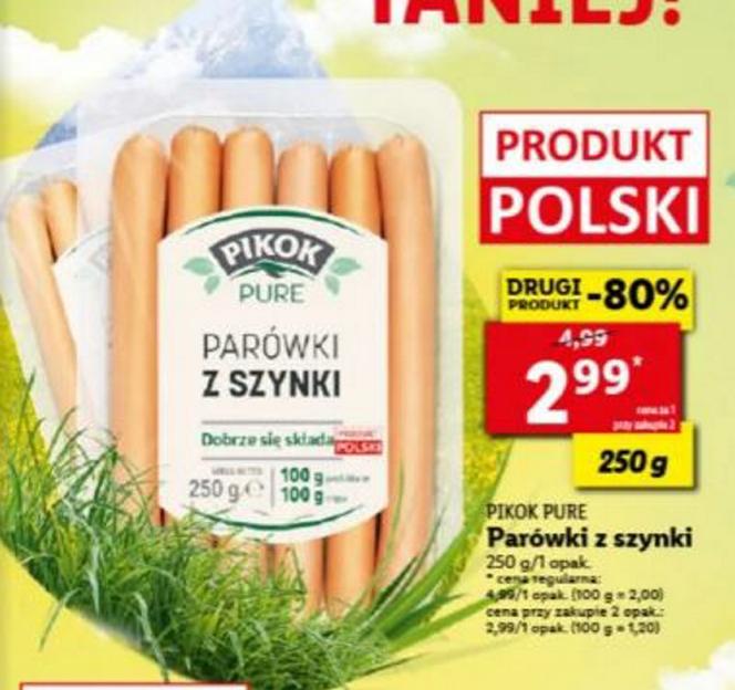 Parówki z dobrym składem