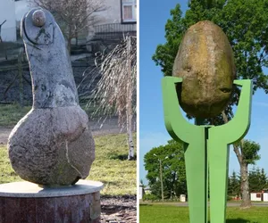 Pomnik UFO, ziemniaka i serka homogenizowanego. 13 najdziwniejszych pomników w Polsce 