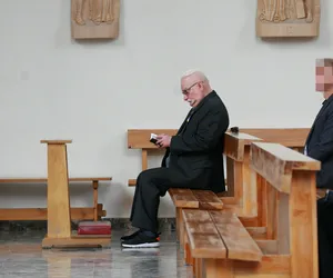 Lech Wałęsa zadał szyku na mszy świętej. Jak wyglądał?