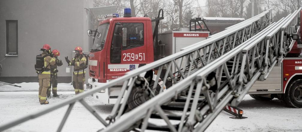 Pożar archiwum miejskiego w Krakowie