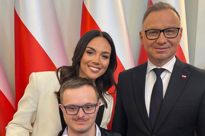Paulina Krupińska u Andrzeja Dudy