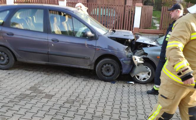 Wypadek w Olsztynie. 67-latka zniszczyła cztery samochody