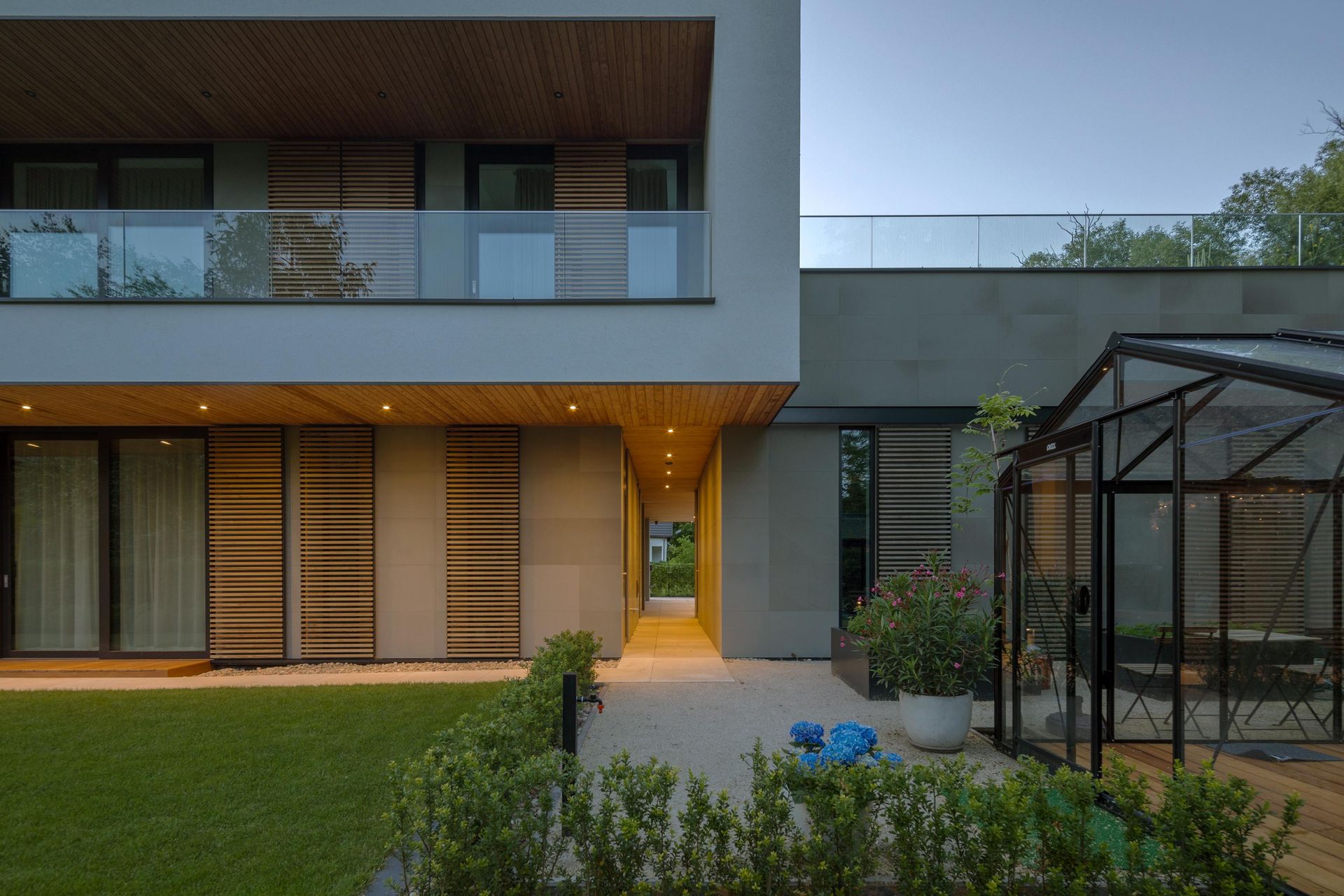 Exterio - willa tarasowa