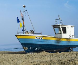 Stegna i bulwar przy plaży