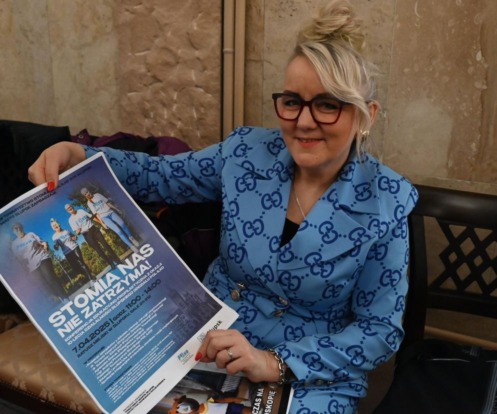 Violetta Kiełpińska, prezes słupskiego oddziału Polskiego Towarzystwa Stomijnego Pol-ilko