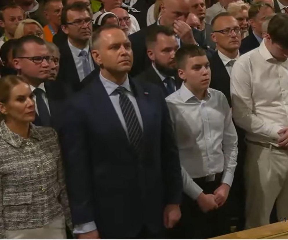 Karol Nawrocki z rodziną na Jasnej Górze tuż przed objęciem urzędu