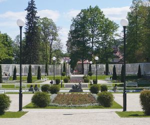 Różanka w Parku Planty po remoncie