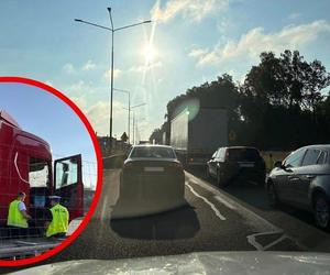 Spore utrudnienia na autostradzie A4 w Katowicach. Doszło tam do kolizji