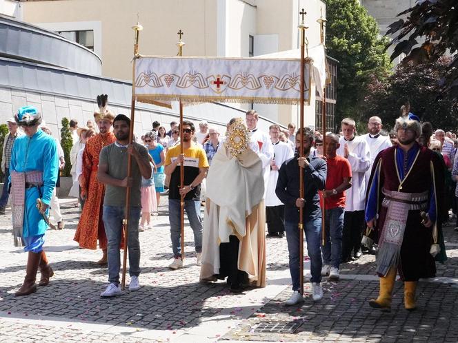 Procesja Bożego Ciała w Katowicach