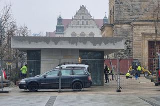 Obiekt przed CK Zamek w Poznaniu