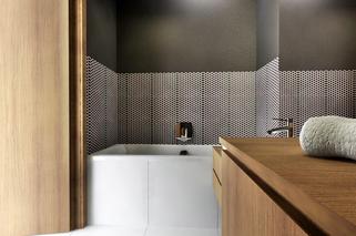 Aranżacja łazienki z nowoczesną mozaiką