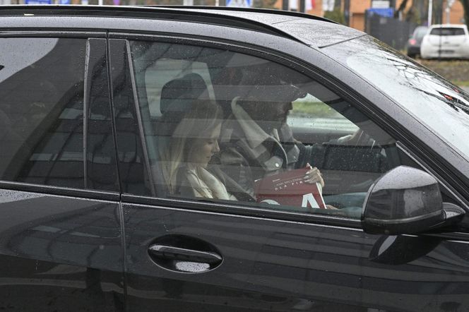 Marcin Rogacewicz przyjechał po Agnieszkę