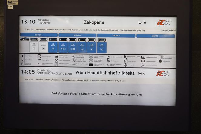 Pierwszy pociąg do Rijeki odjechał z Warszawy! Tłumy pasażerów. Wszystkie miejsca zajęte