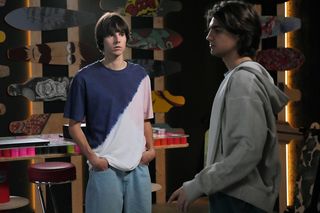 Barwy szczęścia, odcinek 3149. Wiktor (Grzegorz Kestranek), Romeo (Jacek Tyszkiewicz)