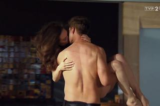 M jak miłość odc. 1403. Ania (Maria Pawłowska), Marcin (Mikołaj Roznerski)