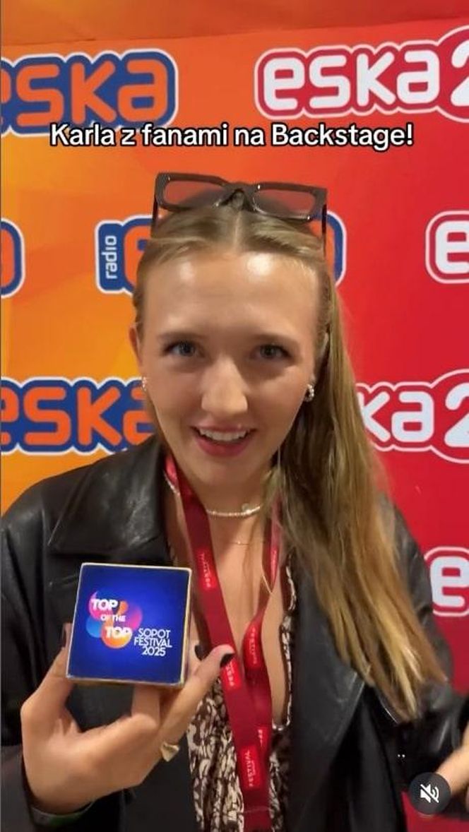 Wnuczka Grażyny Szapołowskiej podbiła Sopot! Pokazała kulisy festiwalu