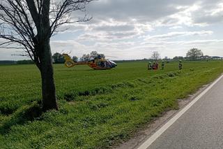 Młoda kobieta zginęła w wypadku na DK 46