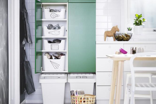Misja segregacja! Mała eko kuchnia IKEA: sortowanie, pojemniki, recykling 