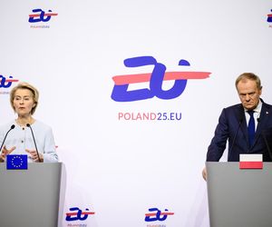 Donald Tusk spotkał się z Ursulą von der Leyen. Zapowiada deportacje cudzoziemców