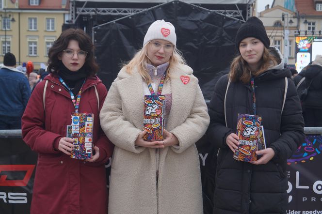 WOŚP 2024 w Bydgoszczy. Tłumy w centrum miasta