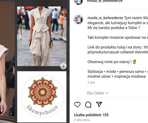 Ubierz się jak Marta Nawrocka